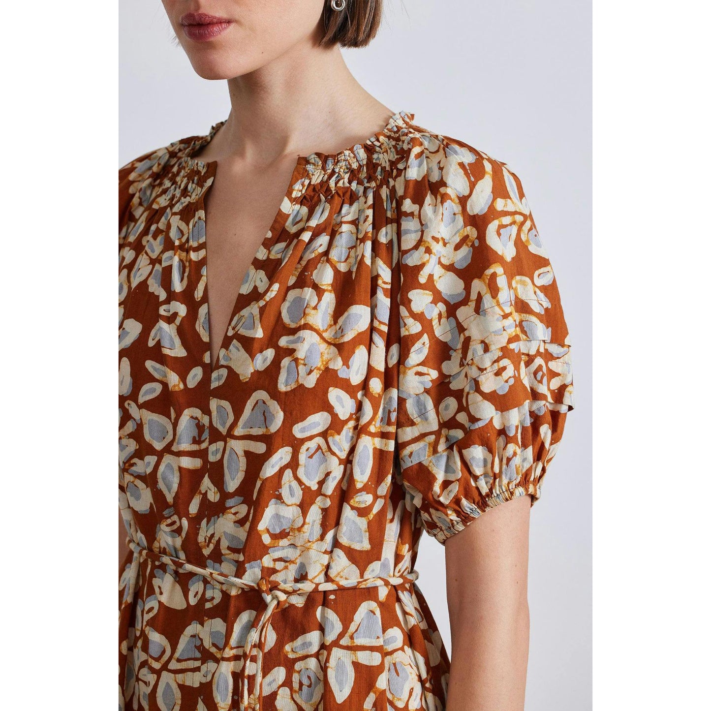 Apiece Apart "Uva" Dress in "Spice", fits size XL or size 12??