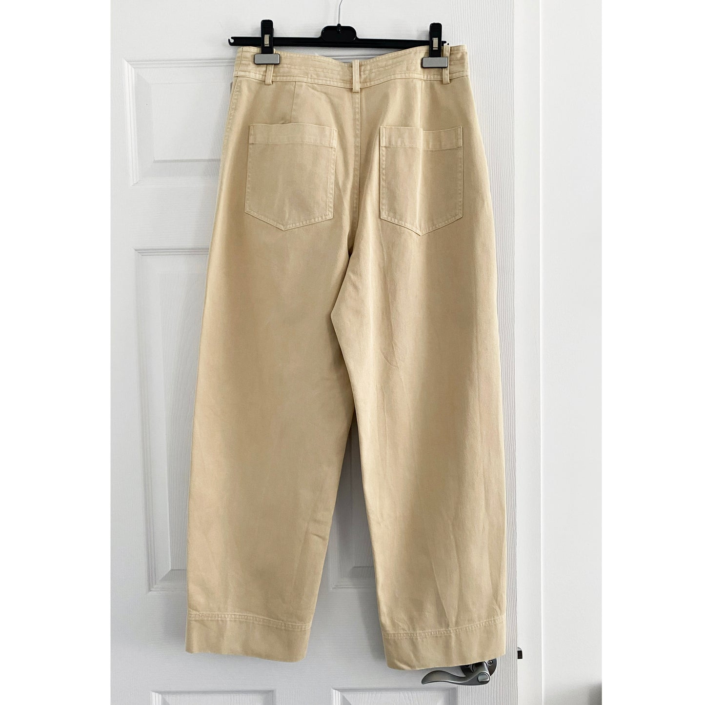 Apiece Apart Mari Barrel Pants in Beige, size 6