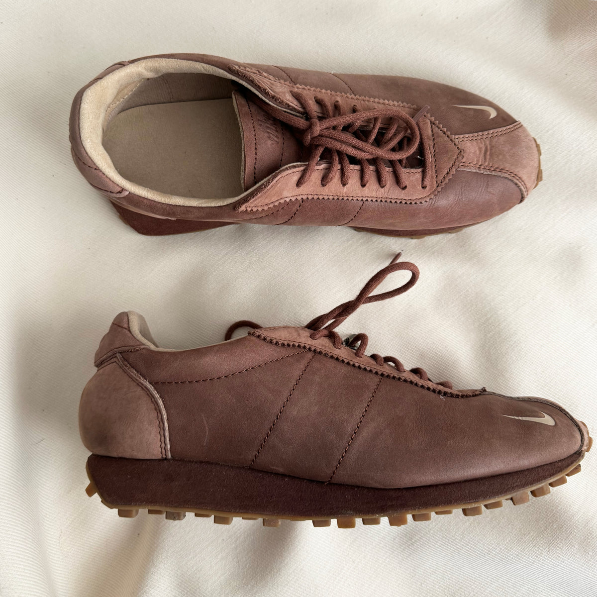 Aritzia x Nike LD-1000 "Edition A" Sneakers in Brown, size 8.5