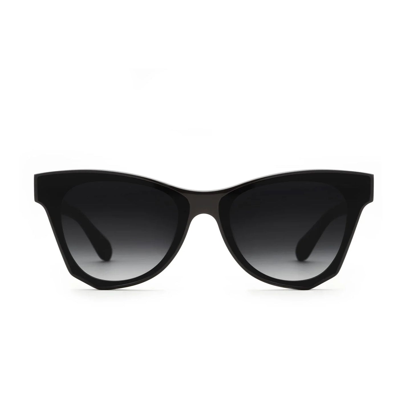 Krewe "Aubry Nylon" Sunglasses in Black