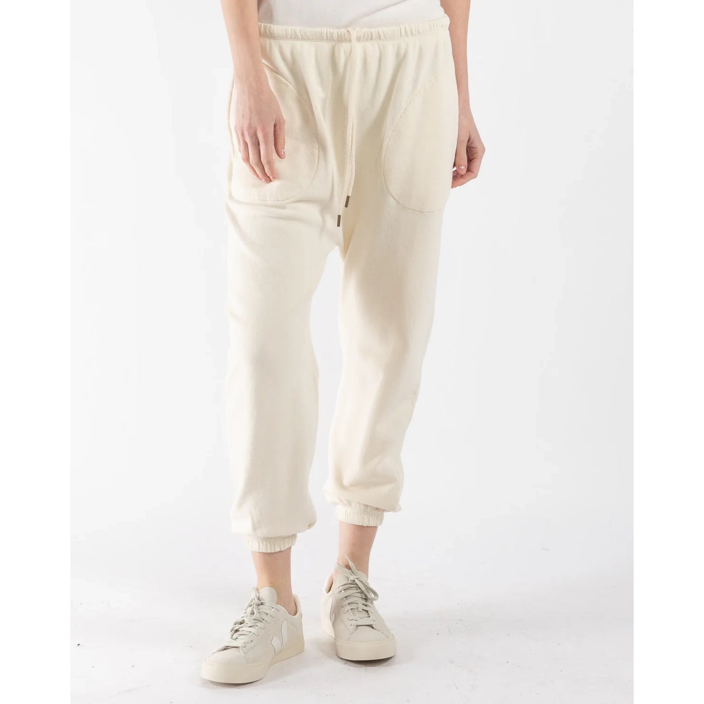 The Great "The Jogger" Sweatpants in Faded Black, size "1" (fits S-M)