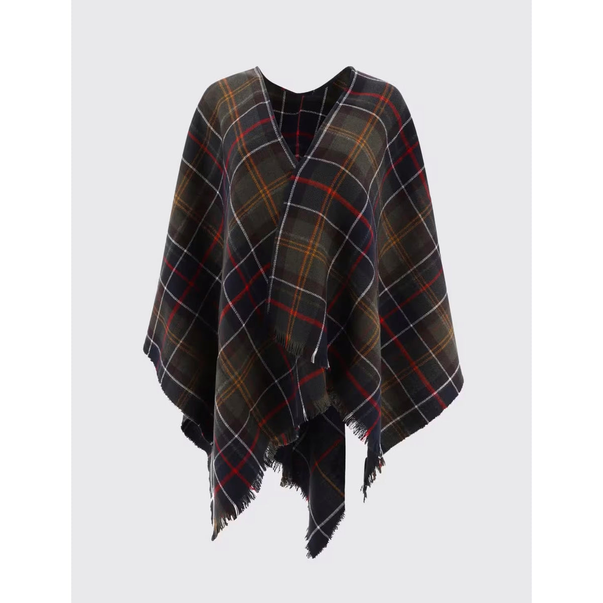 Barbour "Monteith" Shawl in Classic Tartan