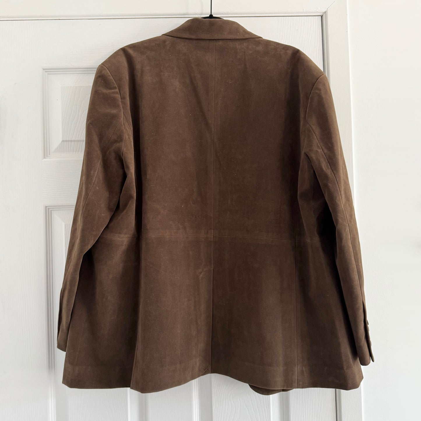 Bayse Oversize Faux Suede in Brown, size XL