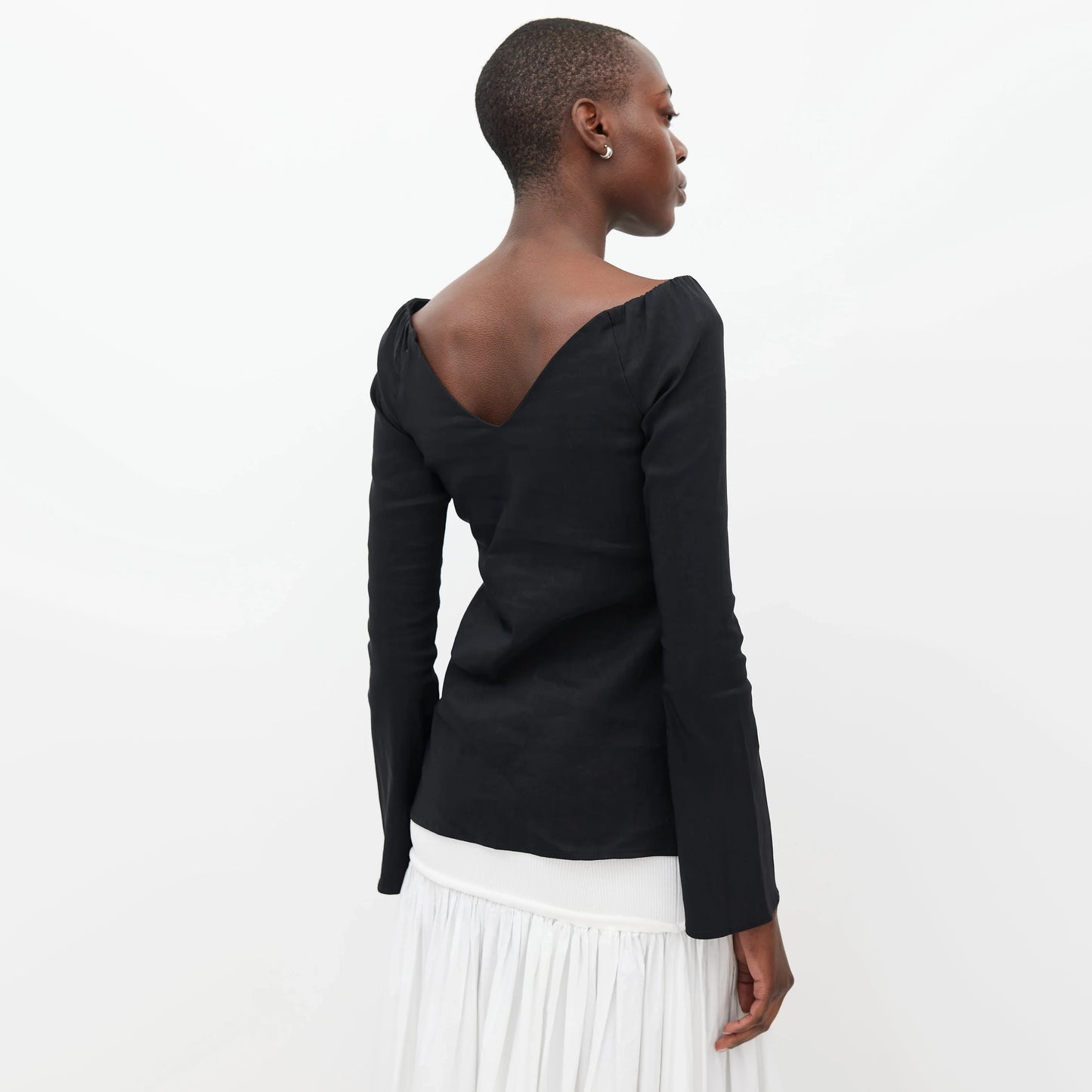 Beaufille "Bia" Blouse in Black, size 2