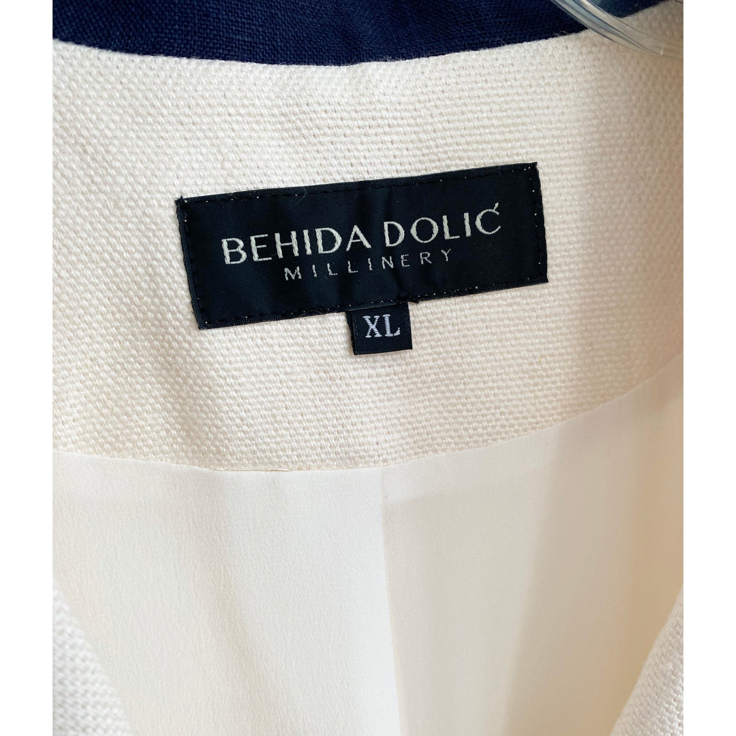 Behida Dolic "Frida" French Linen Blazer, size XL (fits like a size 10/12)