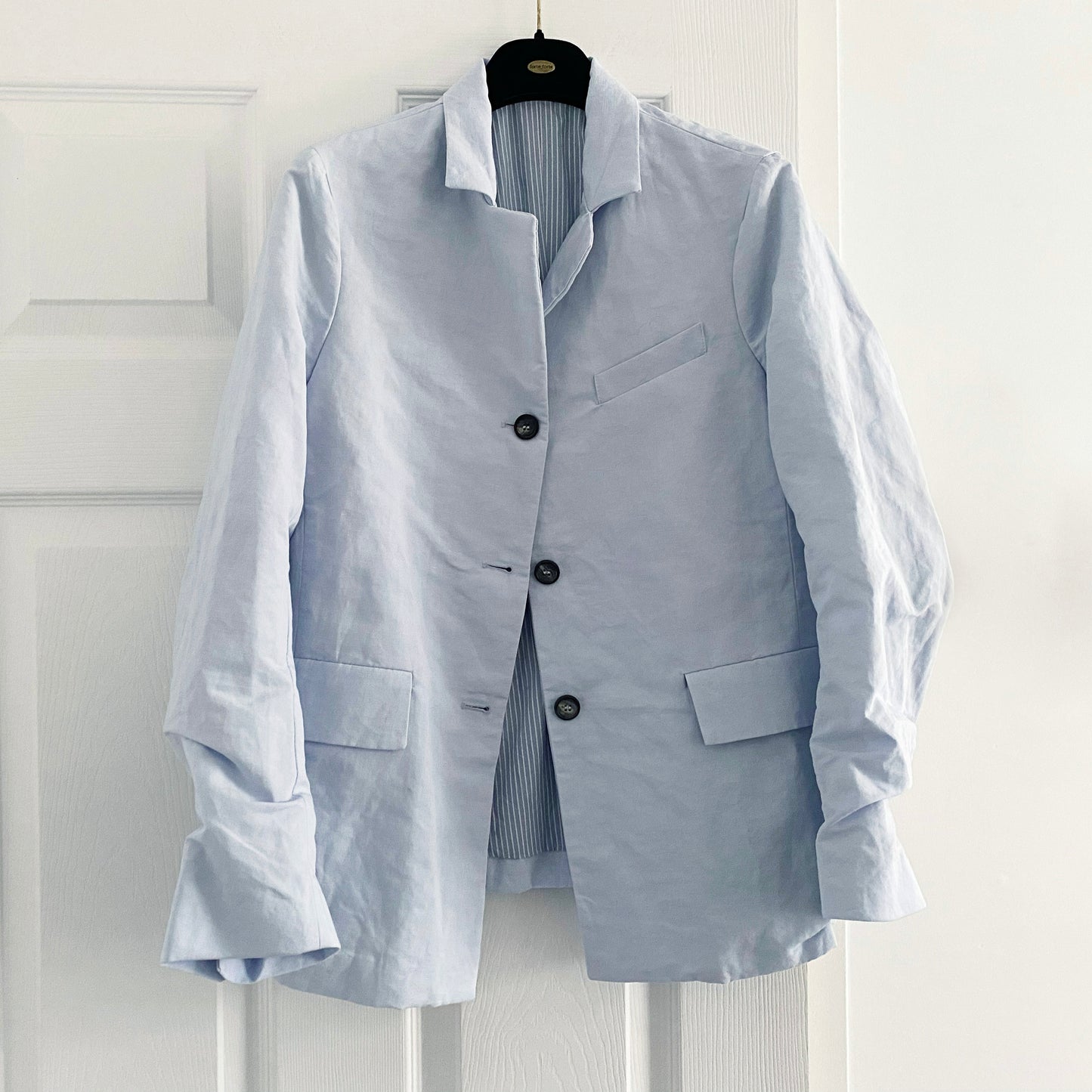 Bergfabel "Guila" Jacket in Sweet Blue, size 42 (Like a US size 2)