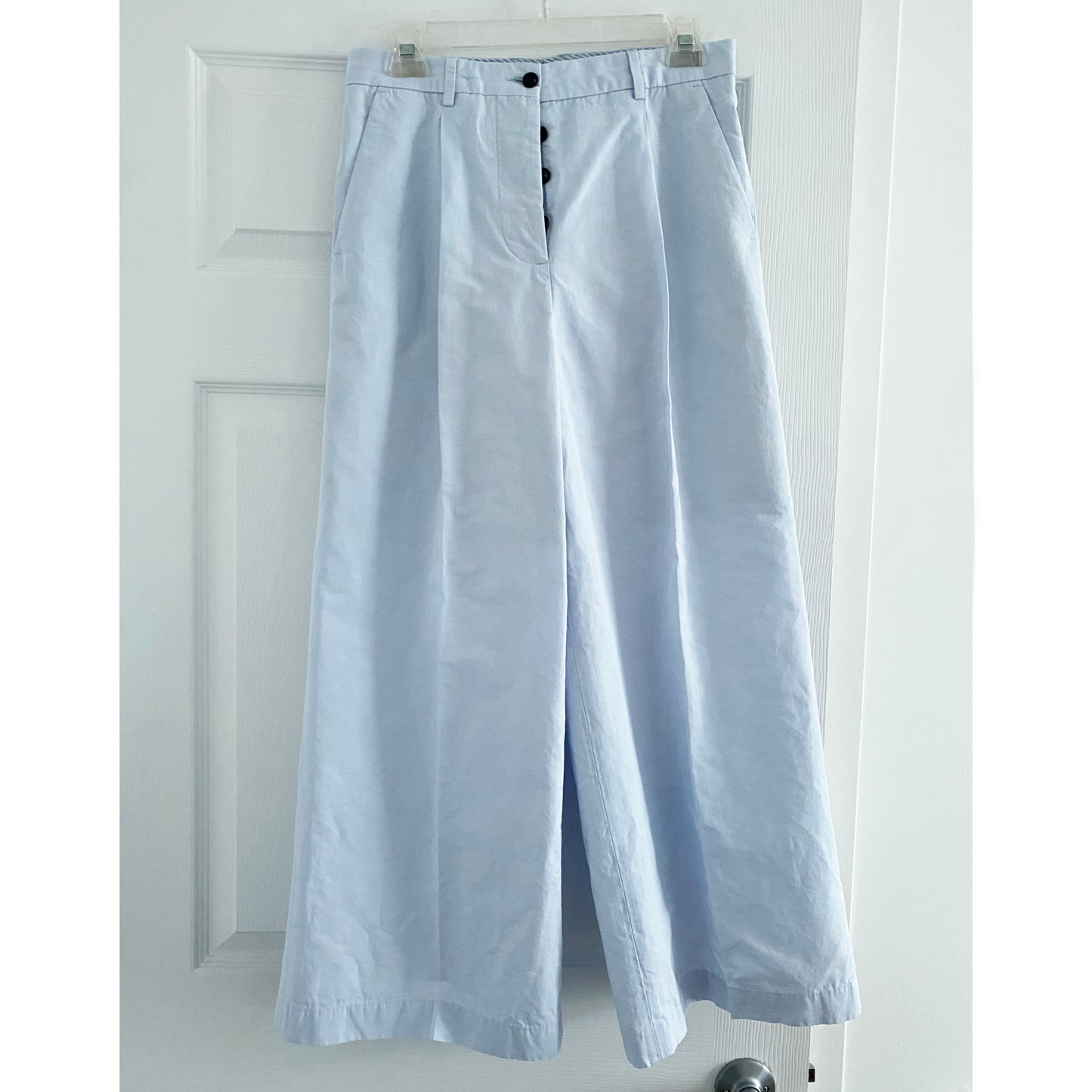 Bergfabel "Katia" Pleated Pant in Sweet Blue, size 44IT (fits like a size 2/4)