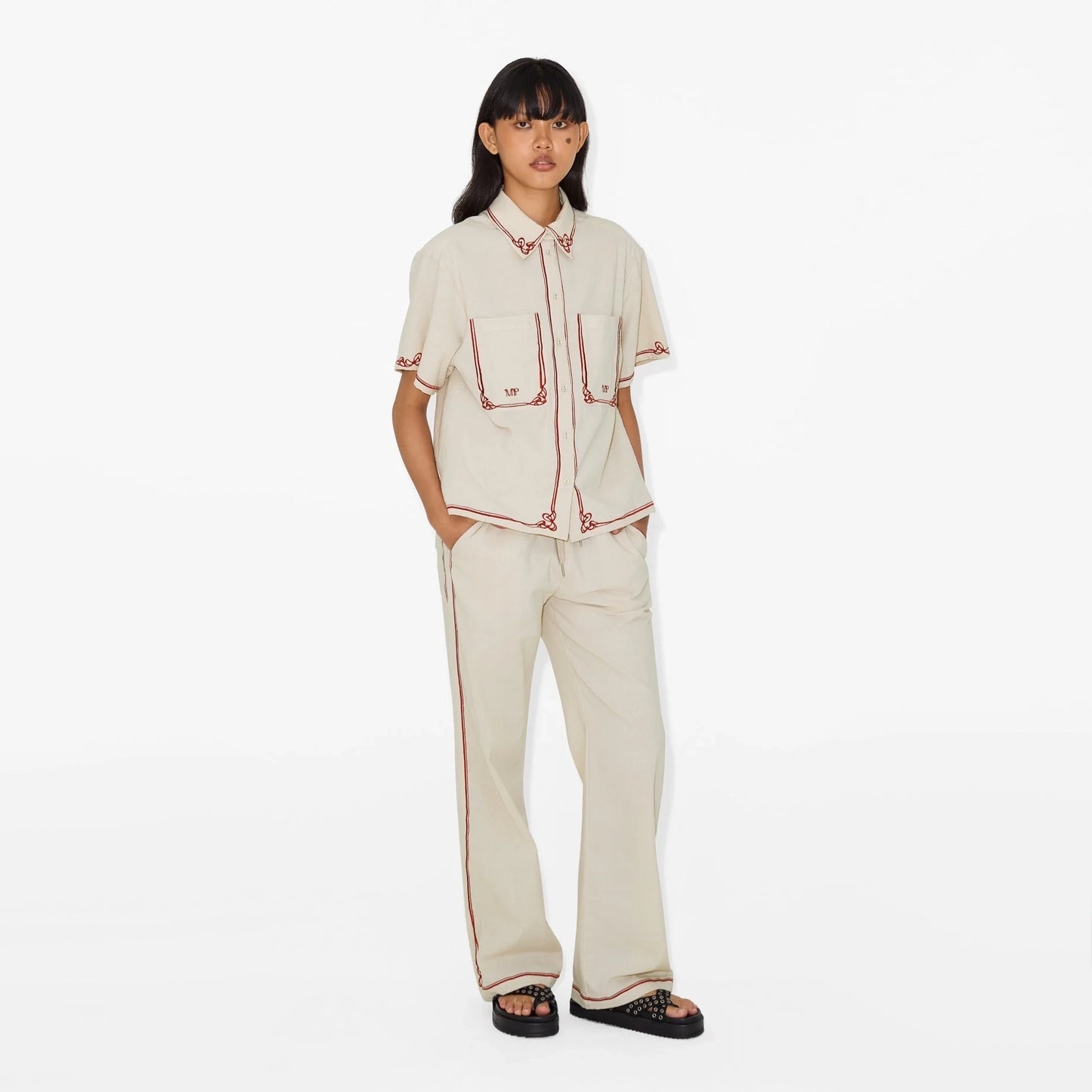Magali Pascale "Betty" Pants in Beige, size Small