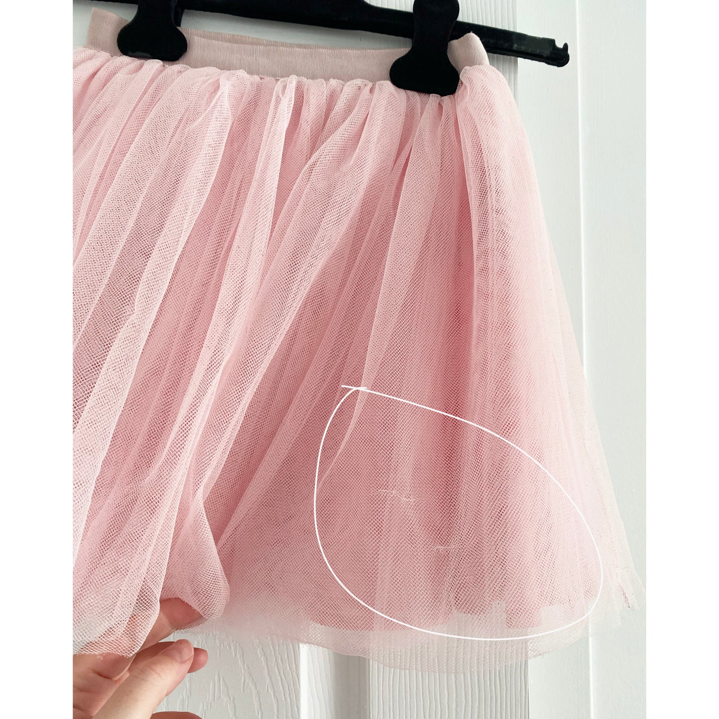 ** KIDS ** Bonpoint Tulle Skirt in Pink, size 8 year ** as is **