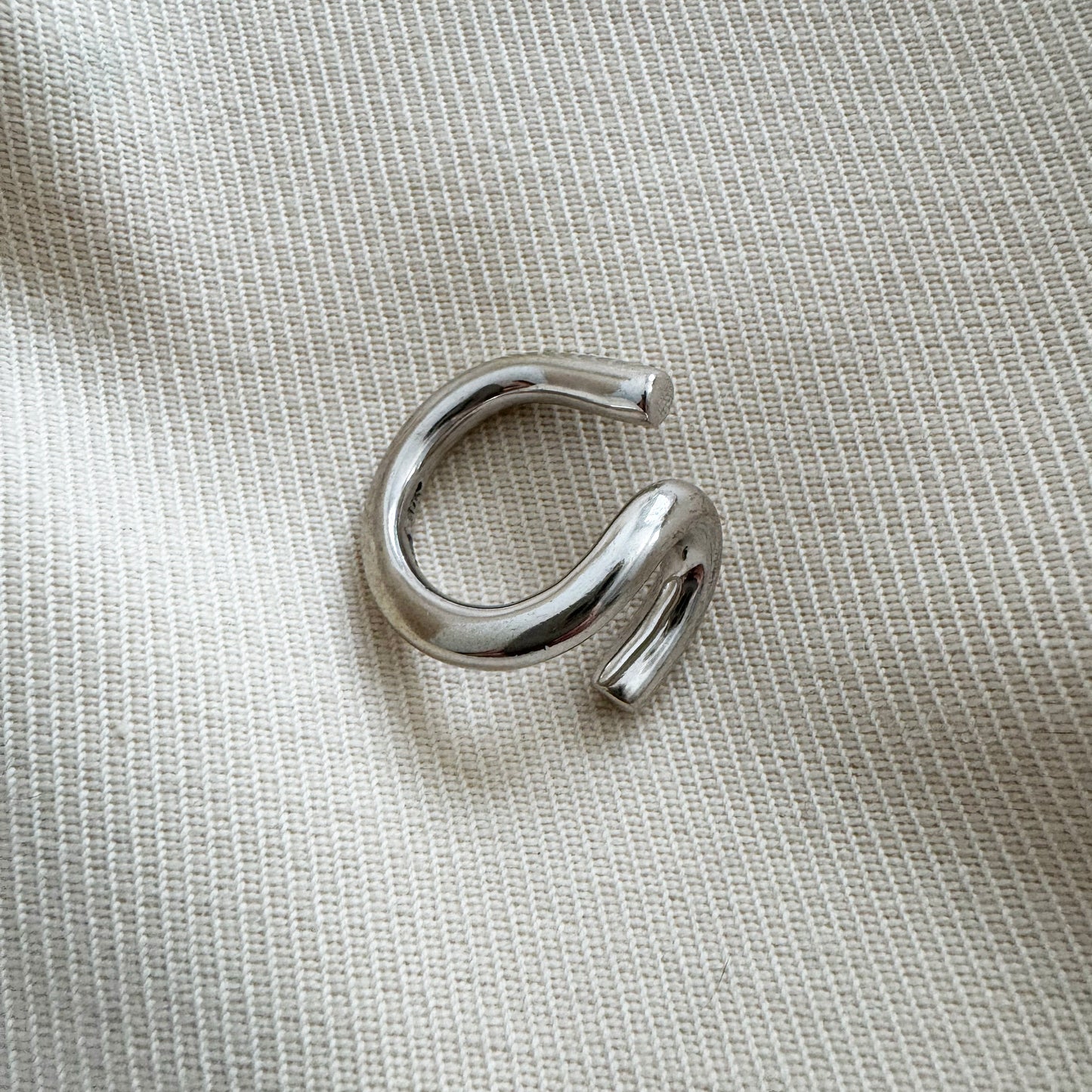Bruá Set of Silver Rings, size 6