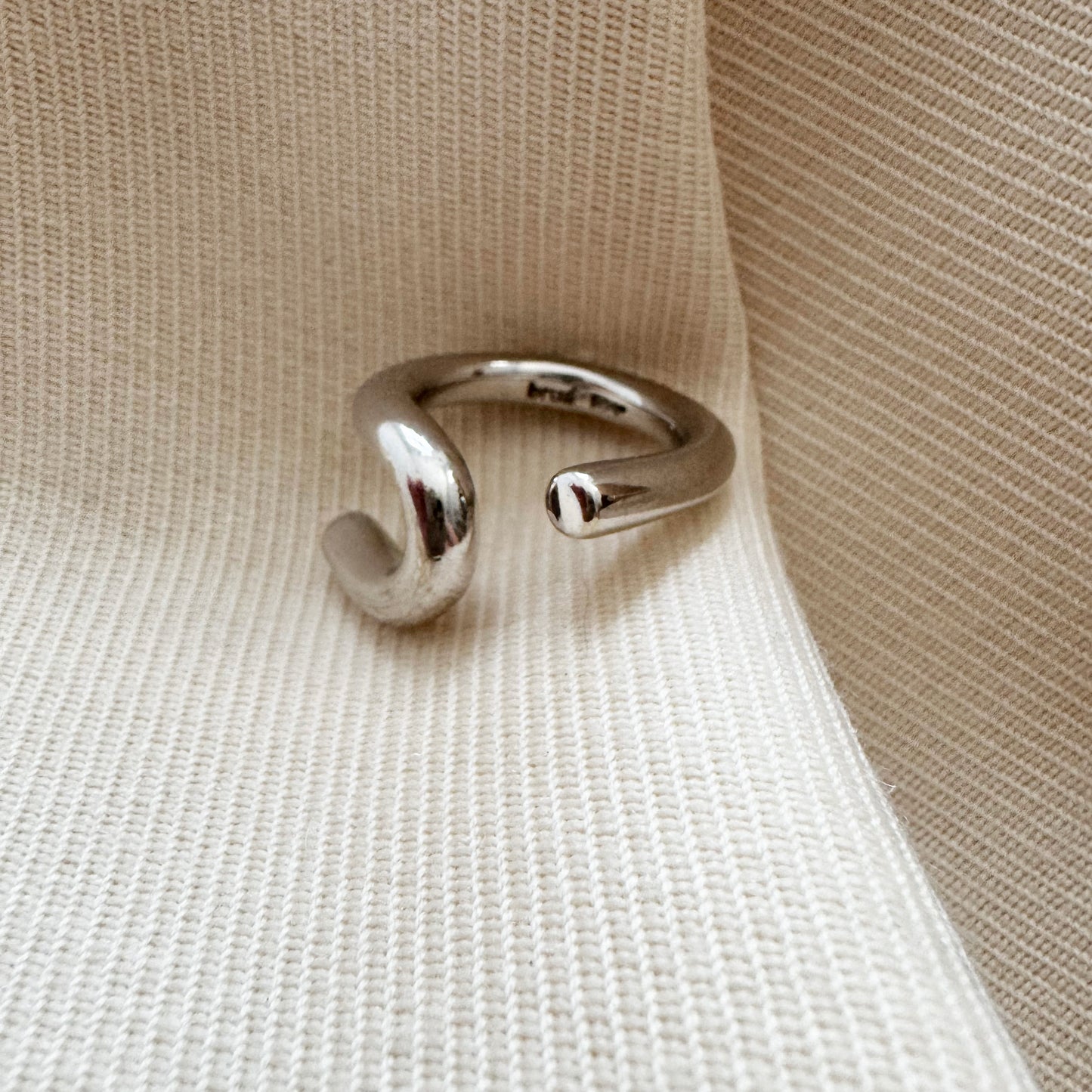 Bruá Set of Silver Rings, size 6