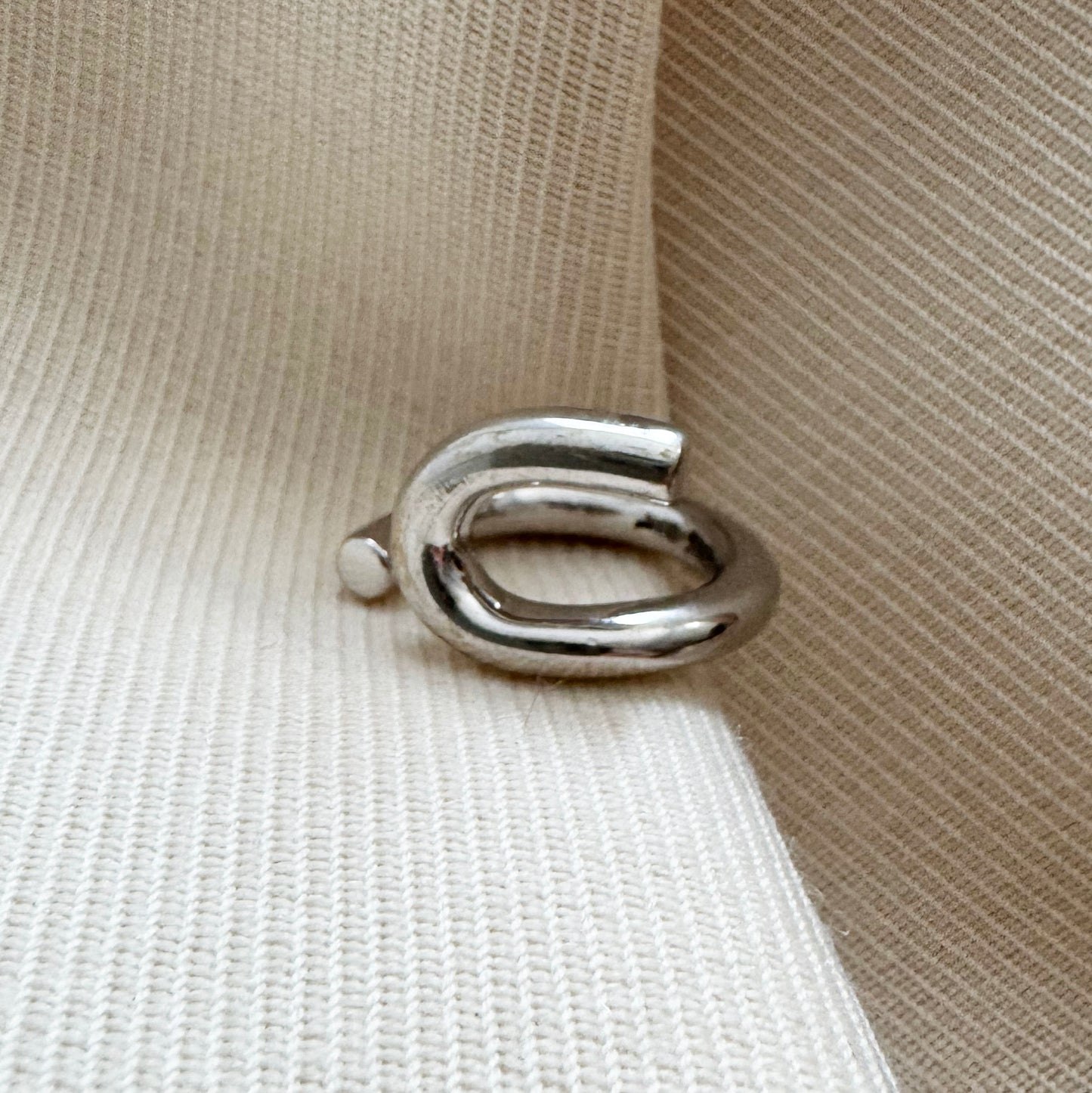 Bruá Set of Silver Rings, size 6