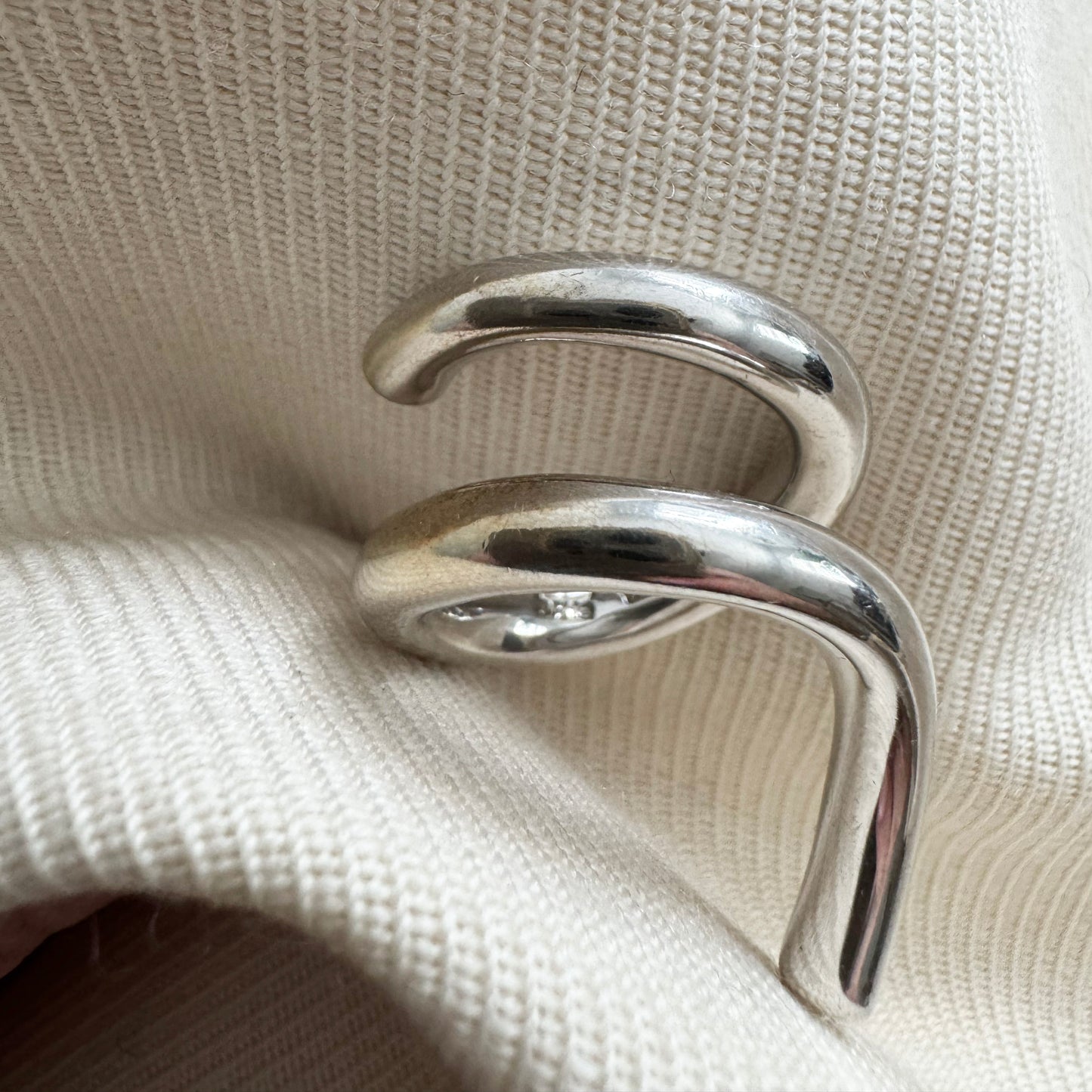 Bruá Set of Silver Rings, size 6