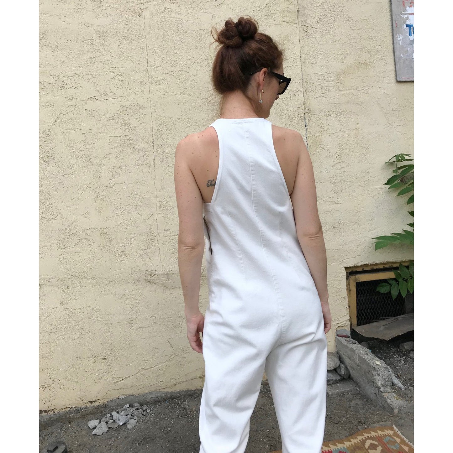 Rachel Comey "Buxton" Jumpsuit in "Natural", size 6
