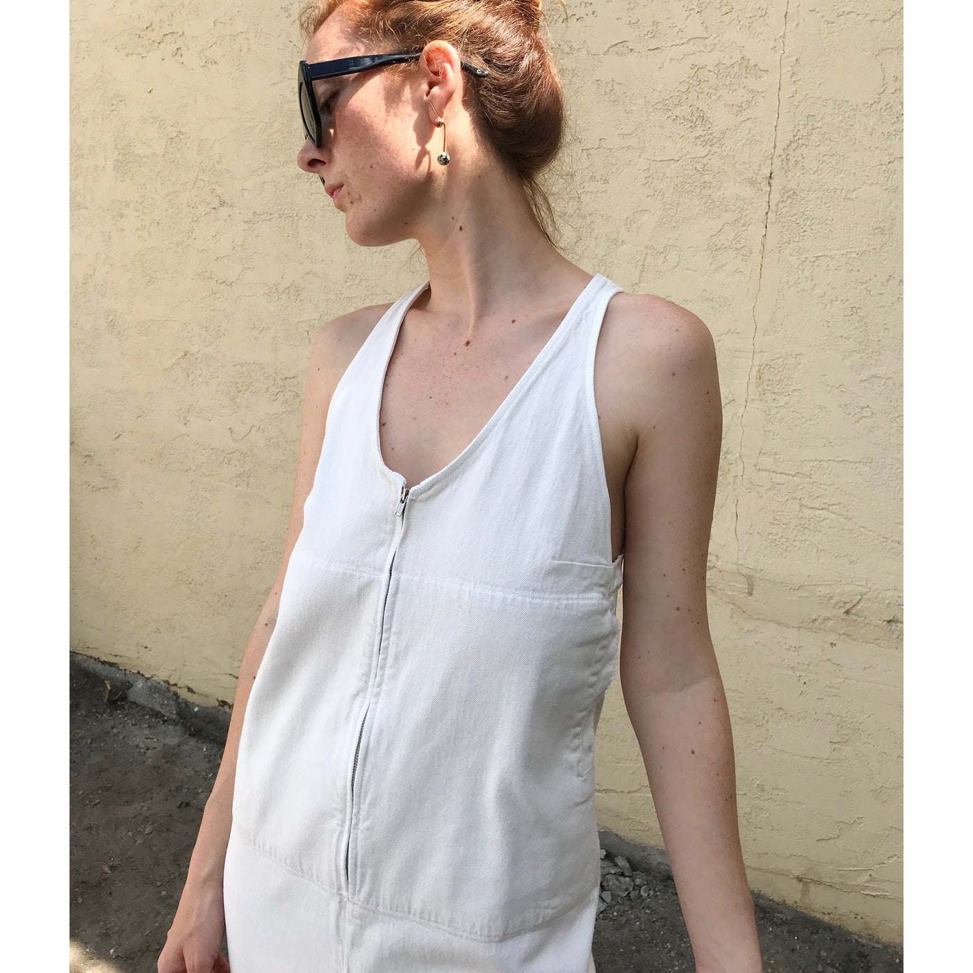 Rachel Comey "Buxton" Jumpsuit in "Natural", size 6