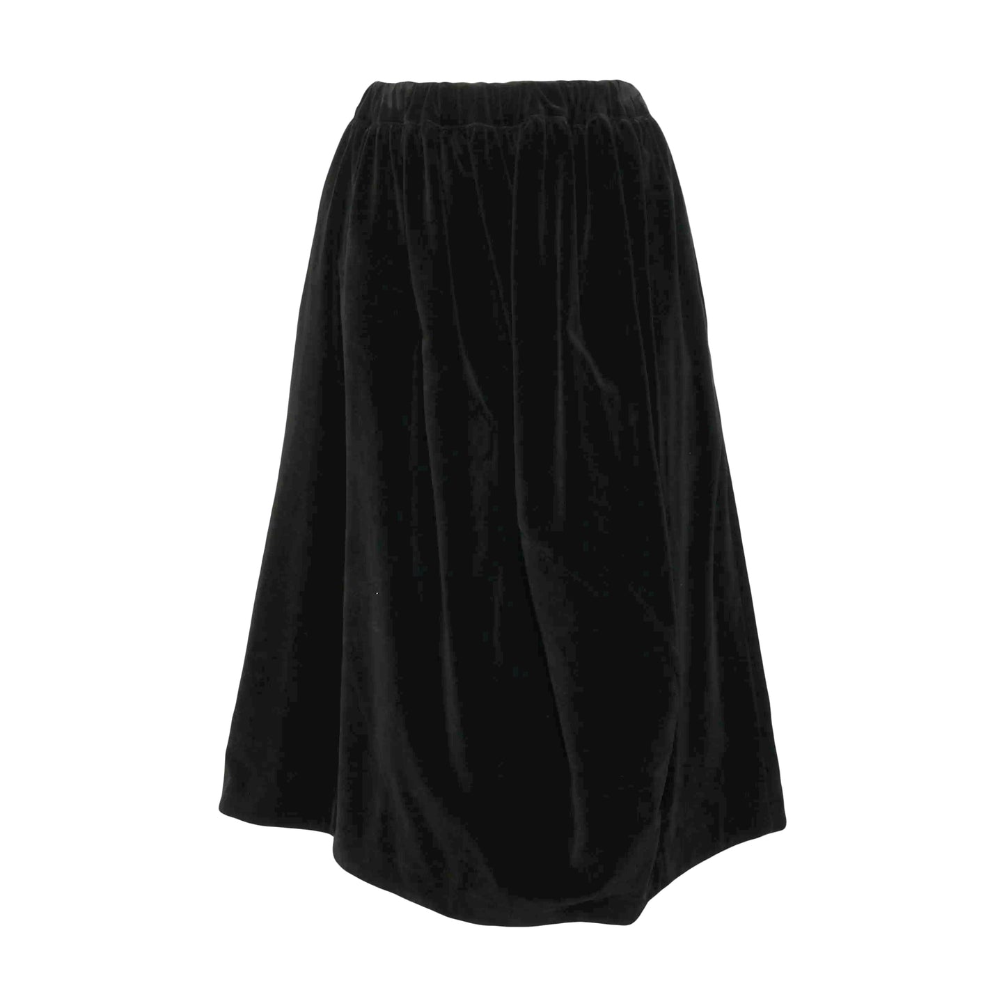 Comme des Garcons Cotton Velveteen Skirt in Black, size XS