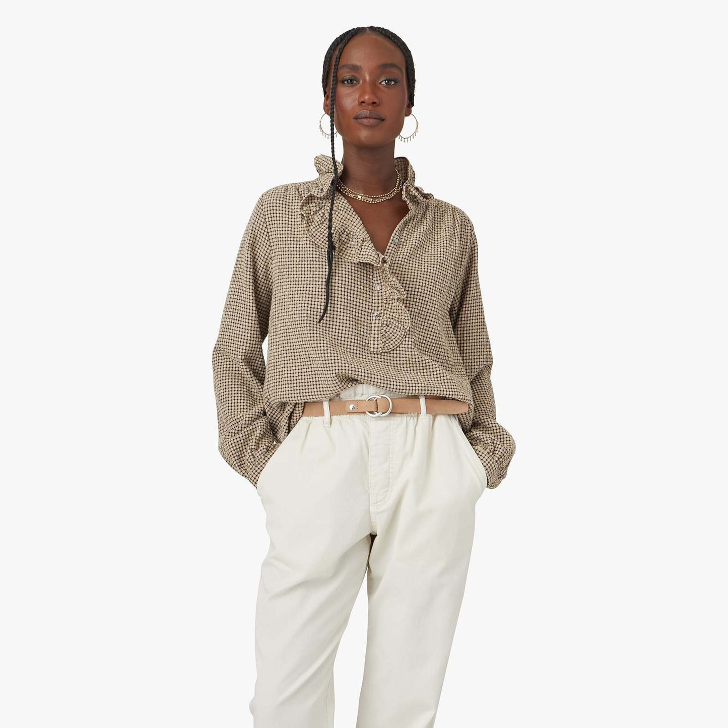 Xirena "Caspian" Top in Toffee, size Medium