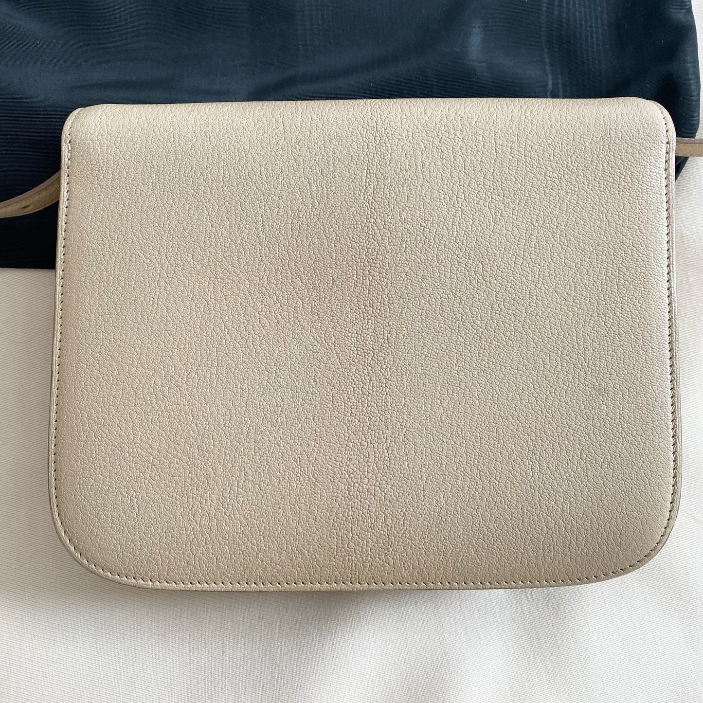 Celine Medium Box Bag in "Dune"