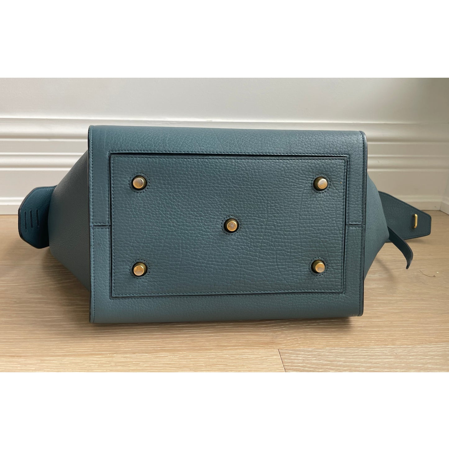 Celine Small Tie Knot Phantom Bag in "Denim"