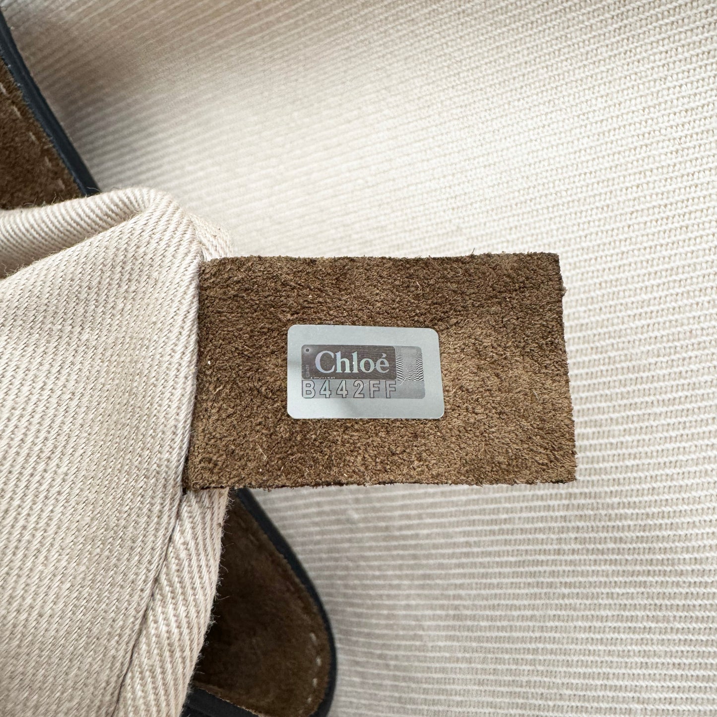 Chloé "Inez" Suede Bucket Bag in "Merino Grey"