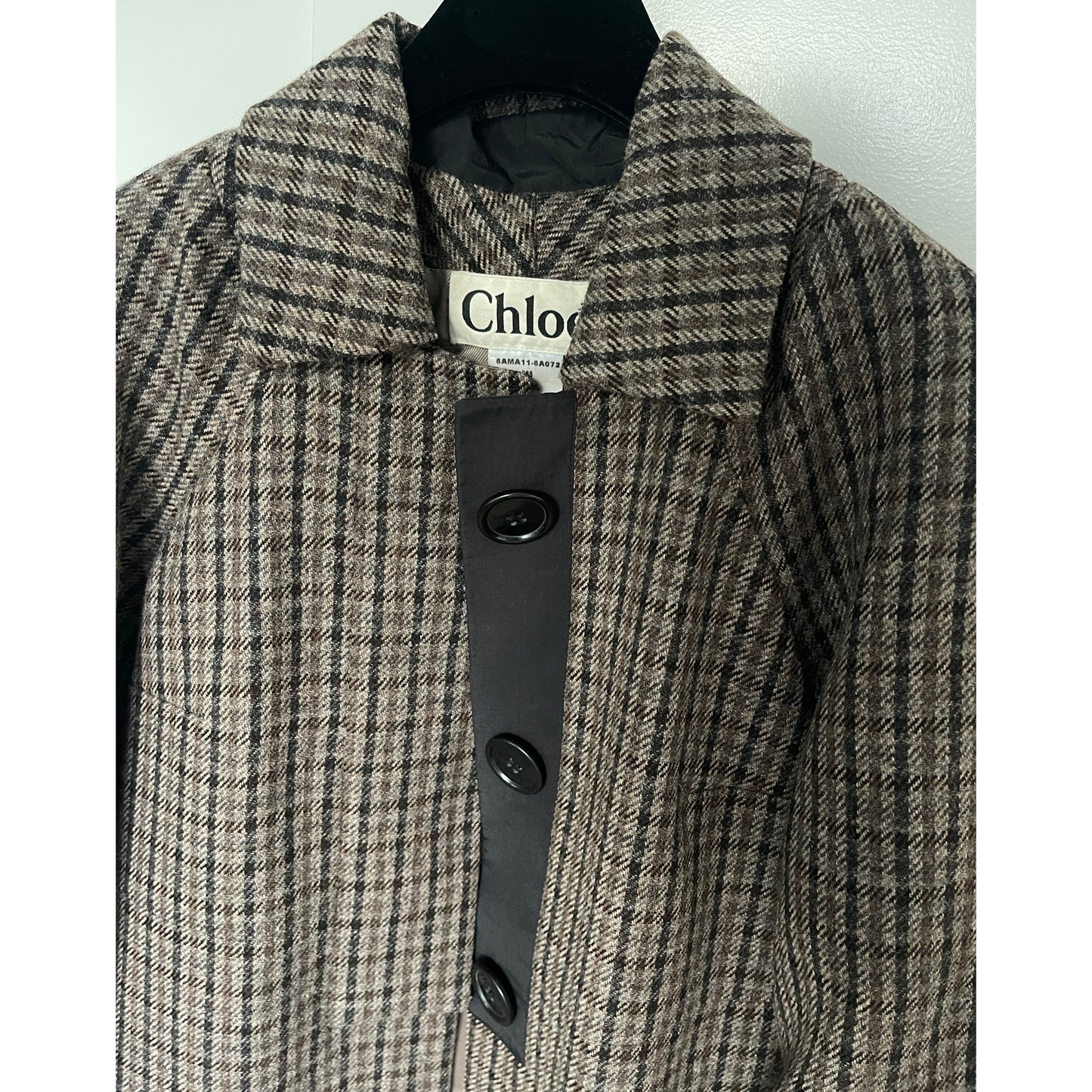 Chloé Tweed Jacket, size 38 (size small)