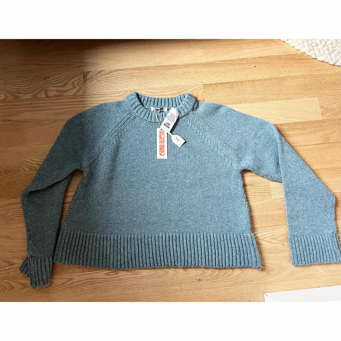 Pull bleu Ciao Lucia « Briolio », taille Small