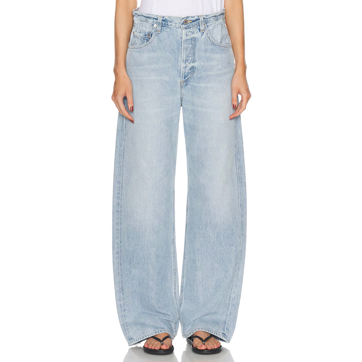 Citizens of Humanity "Gwendoline" Scrunch Jeans in "Dakota", size 26 ** HEMMED **