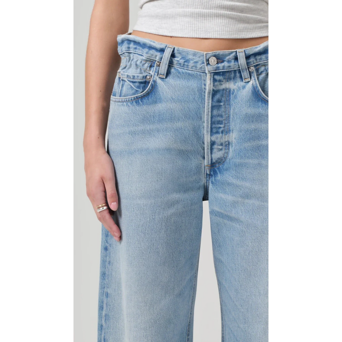 Citizens of Humanity "Gwendoline" Scrunch Jeans in "Dakota", size 26 ** HEMMED **