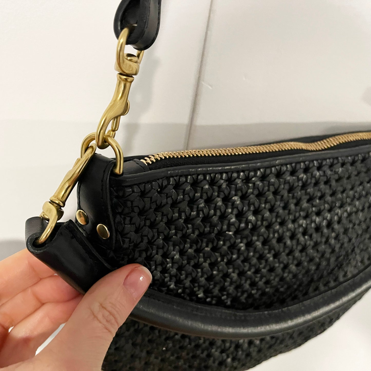 Clare V "Petit Moyen" Bag in Black