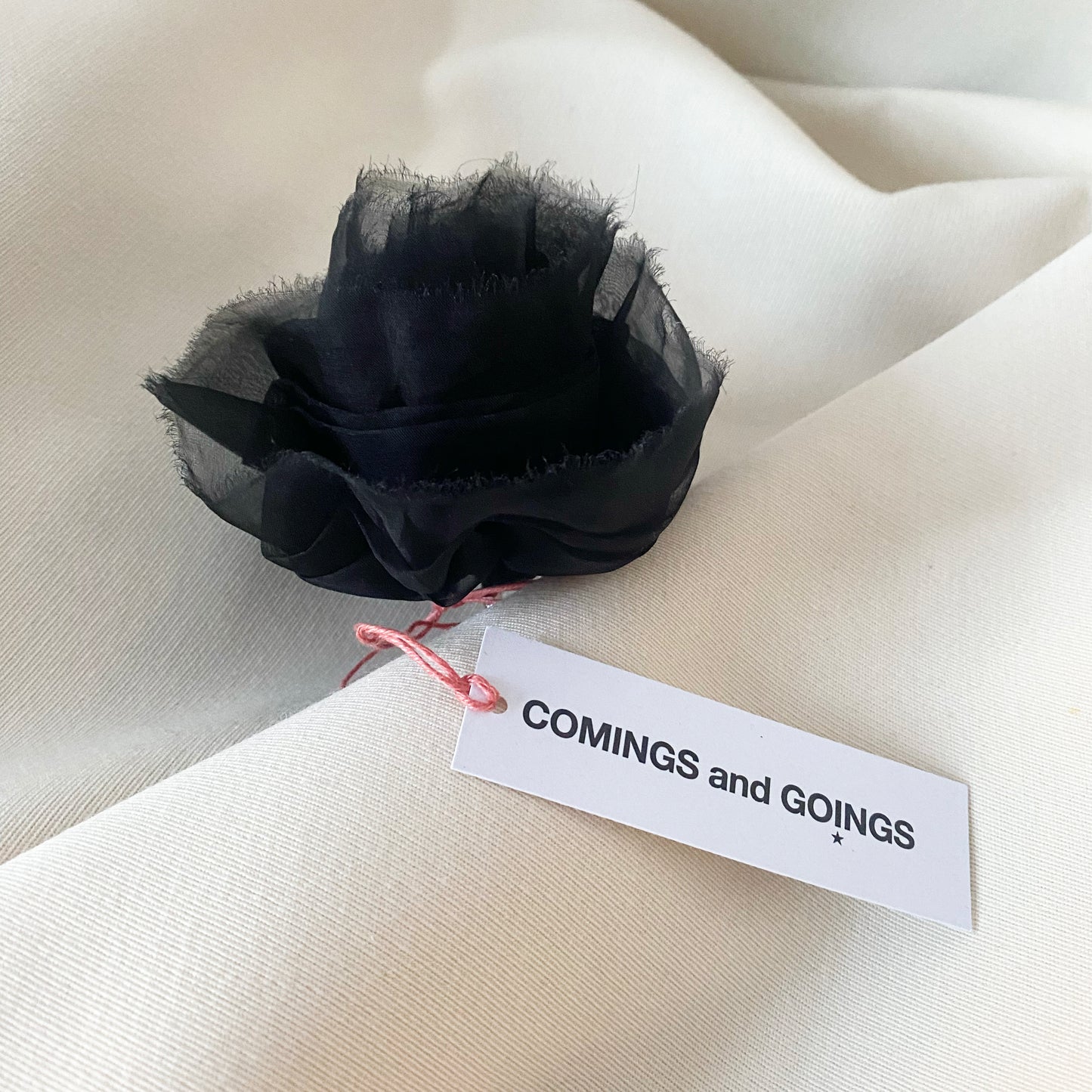 Comings & Goings Silk Flower Pin