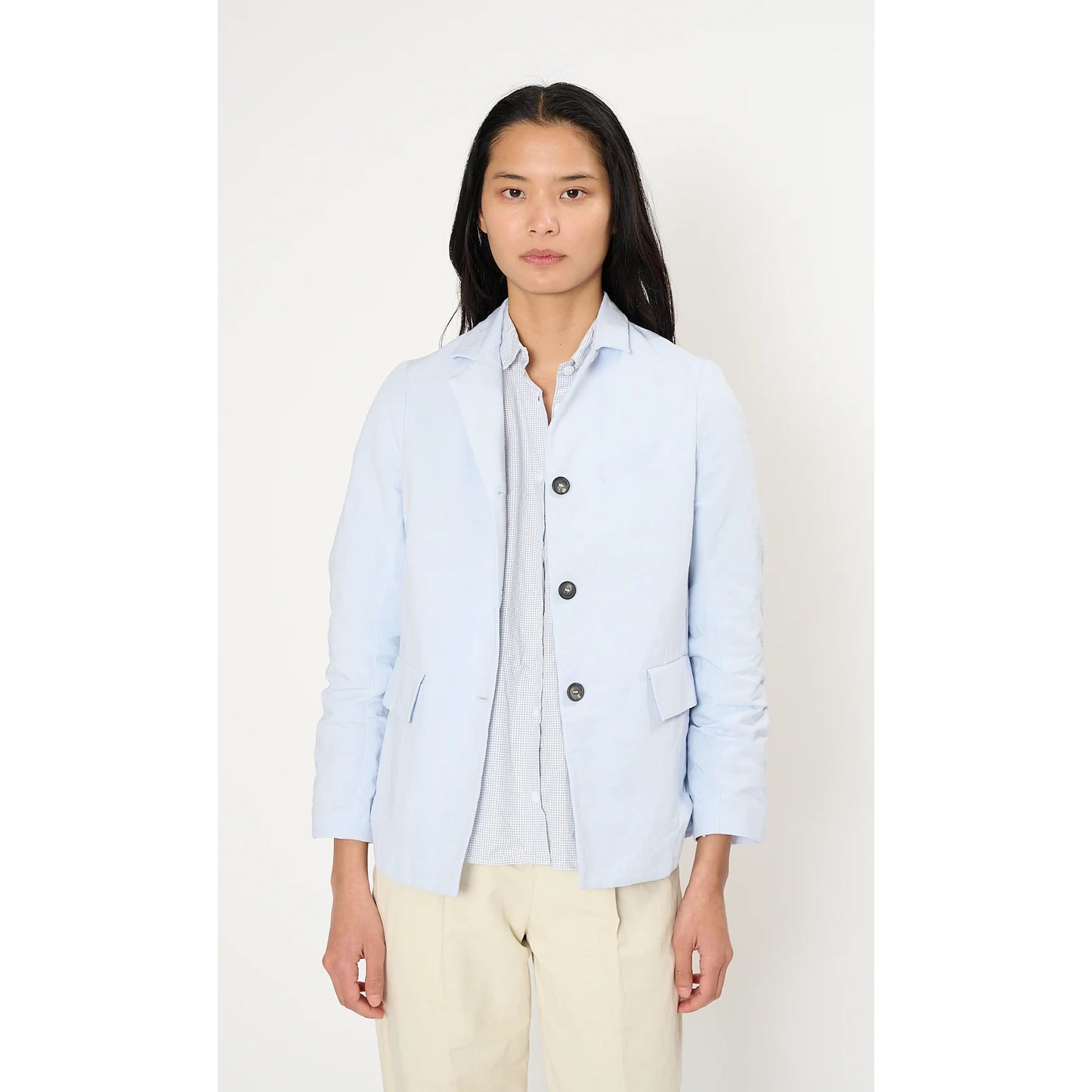 Bergfabel "Guila" Jacket in Sweet Blue, size 42 (Like a US size 2)