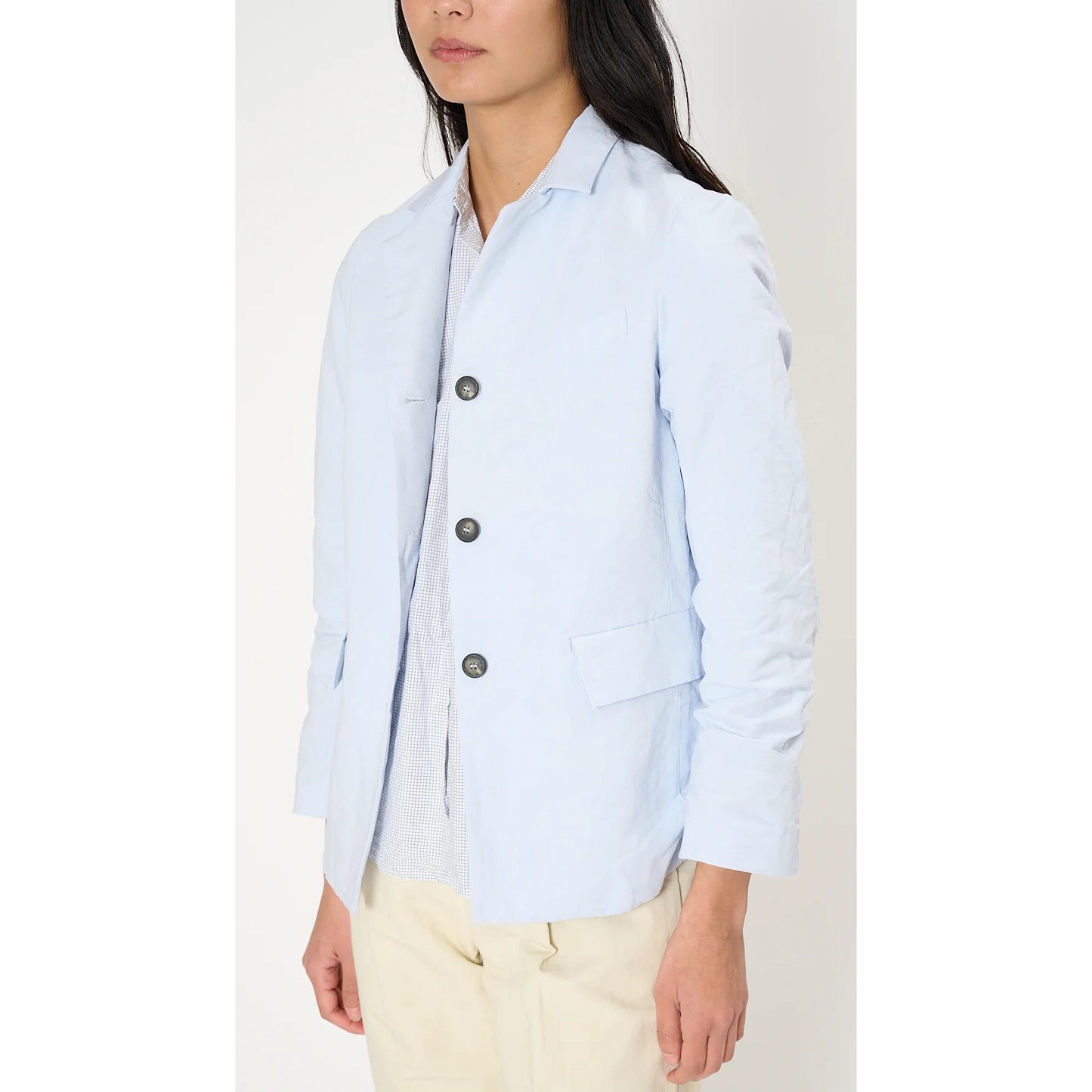 Bergfabel "Guila" Jacket in Sweet Blue, size 42 (Like a US size 2)