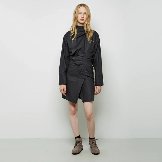 Isabel Marant "Garrison" Utility Dress in Black, size 38 (fits 2-4)