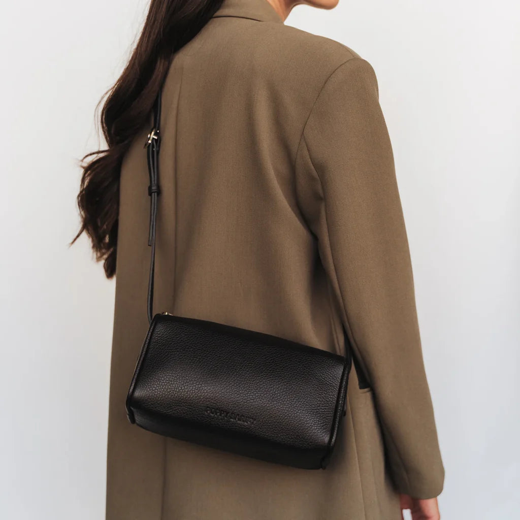 Poppy Barley "Annex" Bag in Black