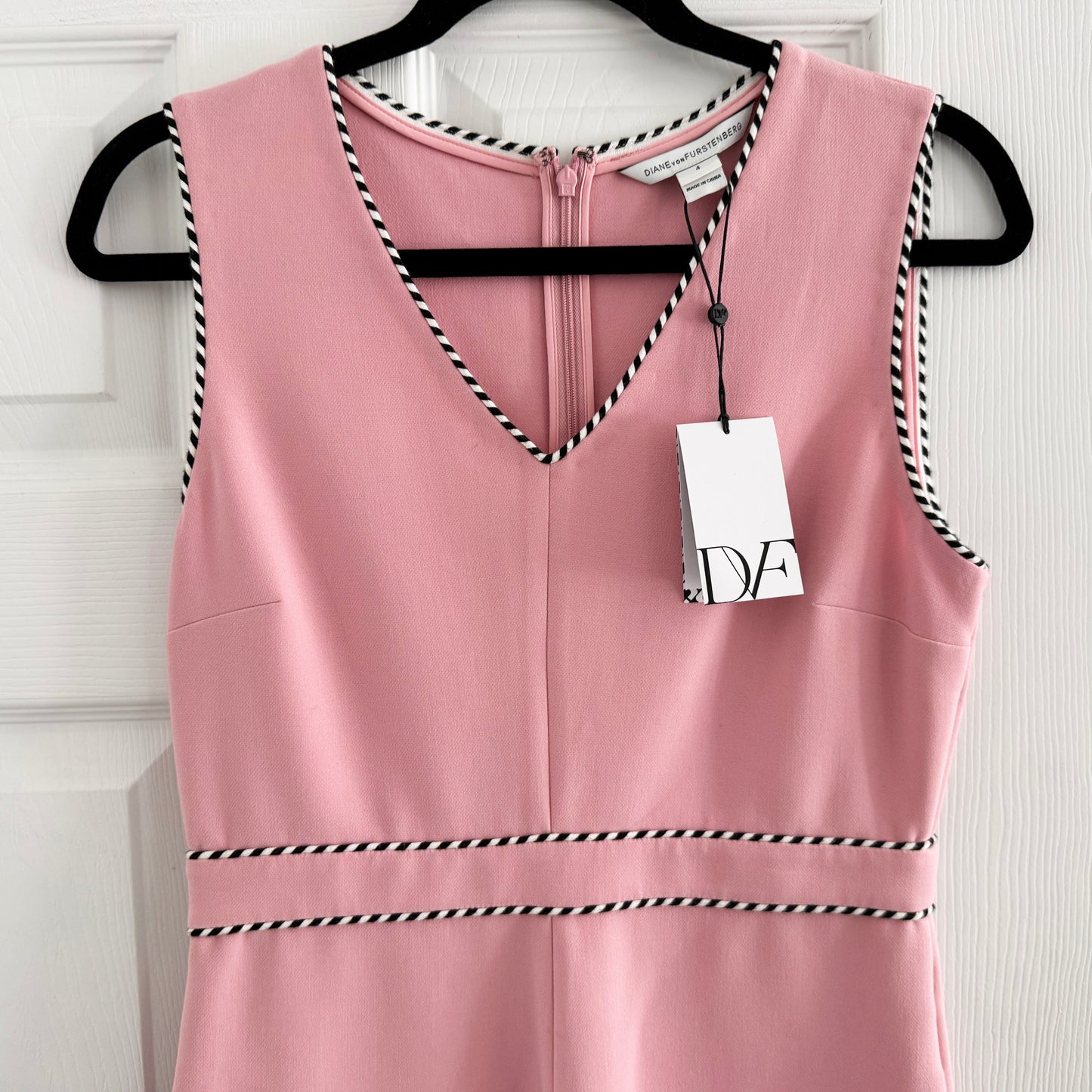 Diane Von Furstenberg "Leelou" Dress in Pink, size 4