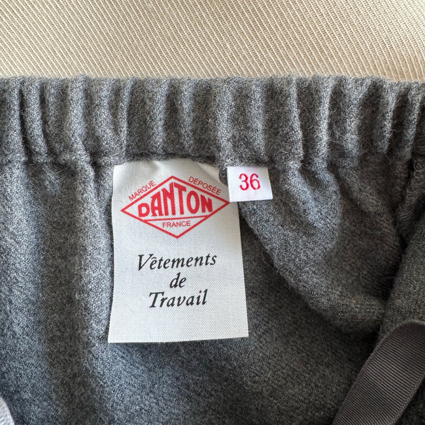 Danton "Easy Pants" in Grey, size 36