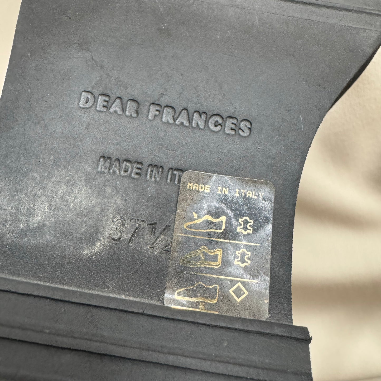 Dear Frances "Park" Boot in Green, size 37.5