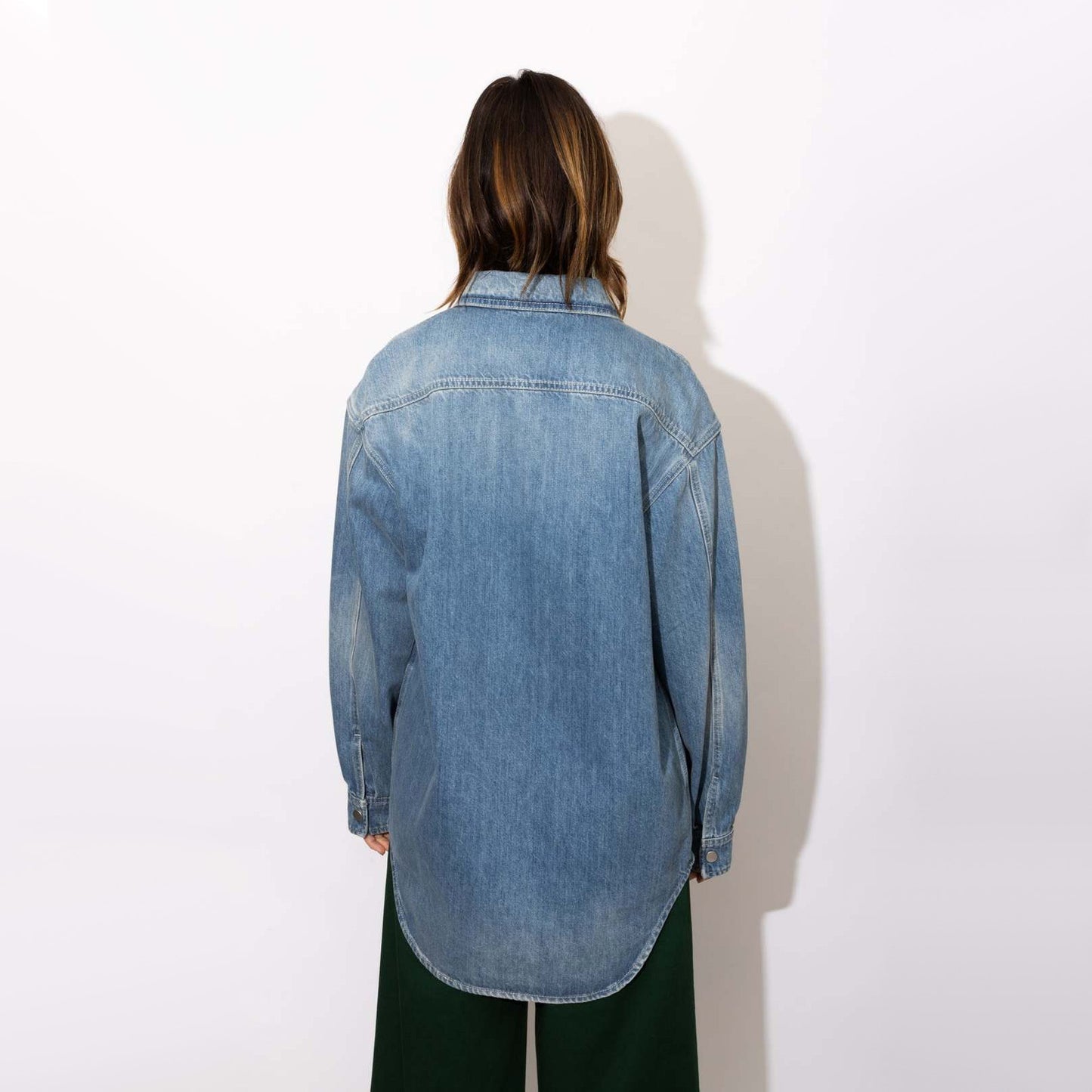 Closed Oversize Denim Shirt, size XXS (fits XS/S)