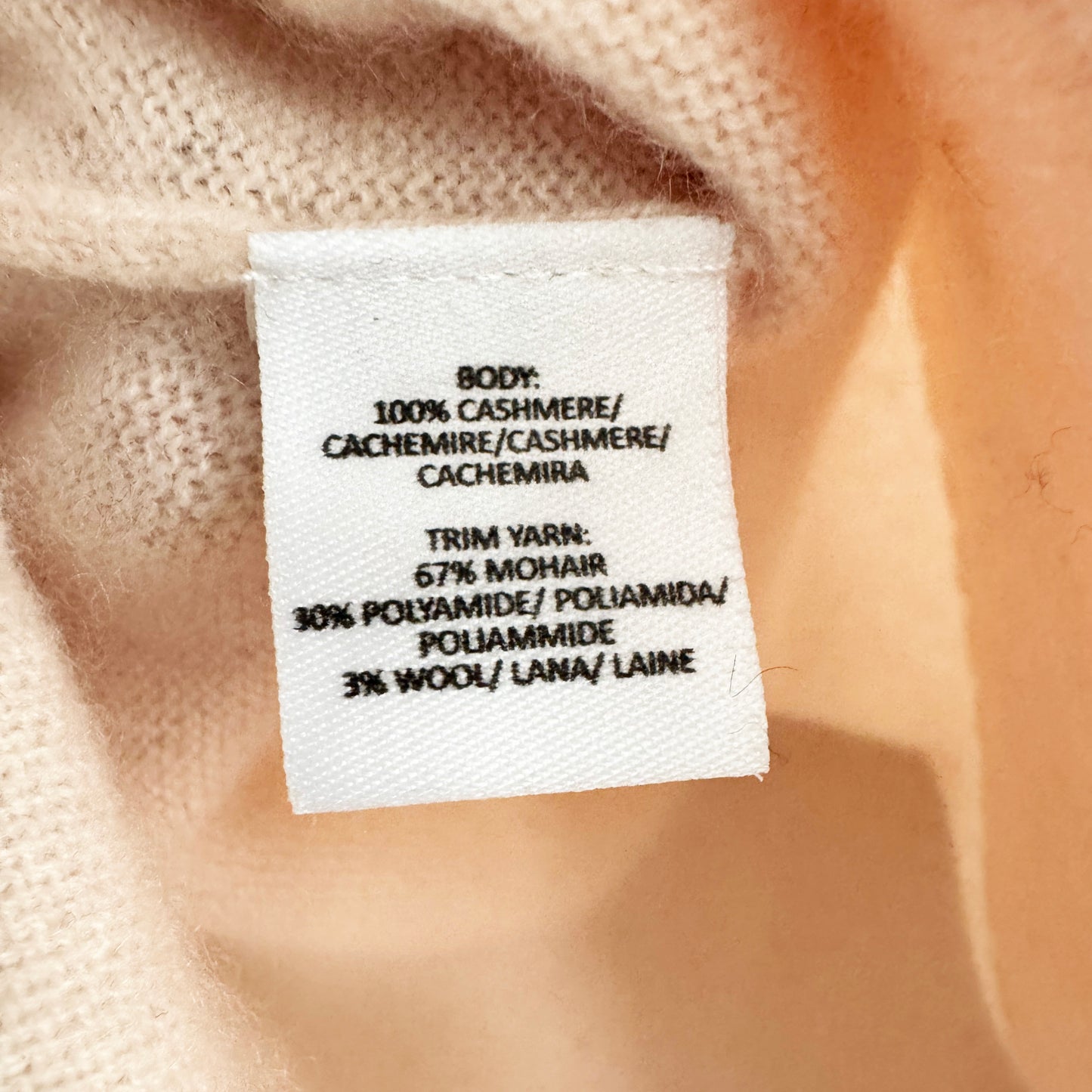 10 Crosby Derek Lam Turtleneck in Light Pink, size Small