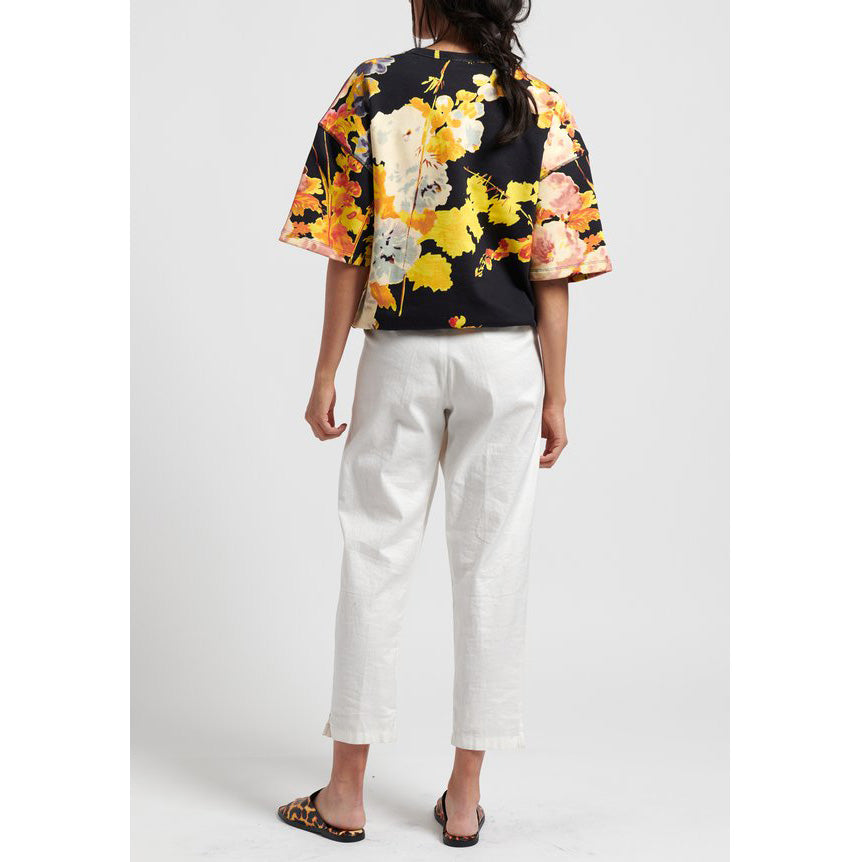 Dries Van Noten Helovi Print Sweatshirt in Multicolour, size Medium (fits M-XL)