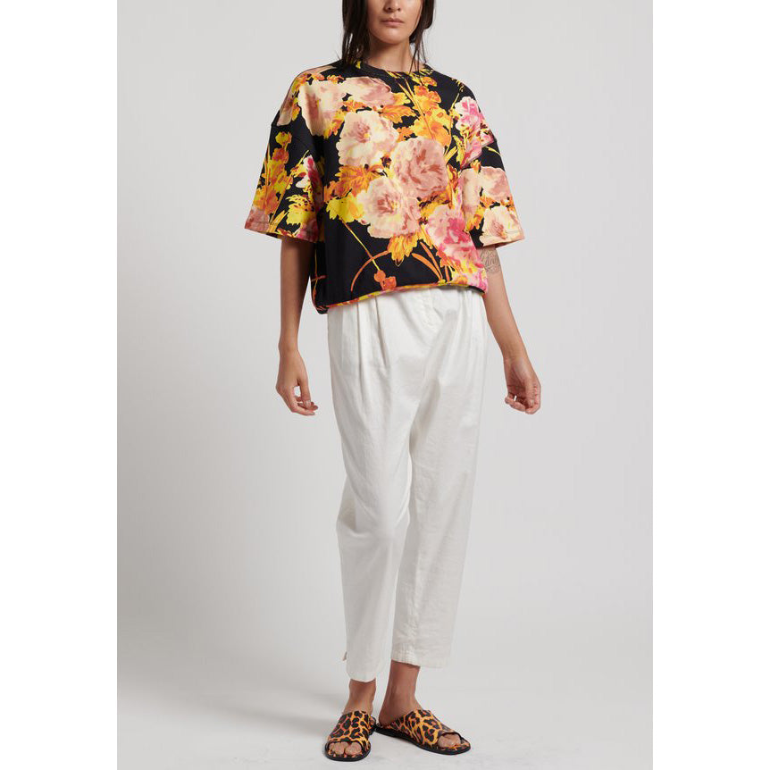 Dries Van Noten Helovi Print Sweatshirt in Multicolour, size Medium (fits M-XL)