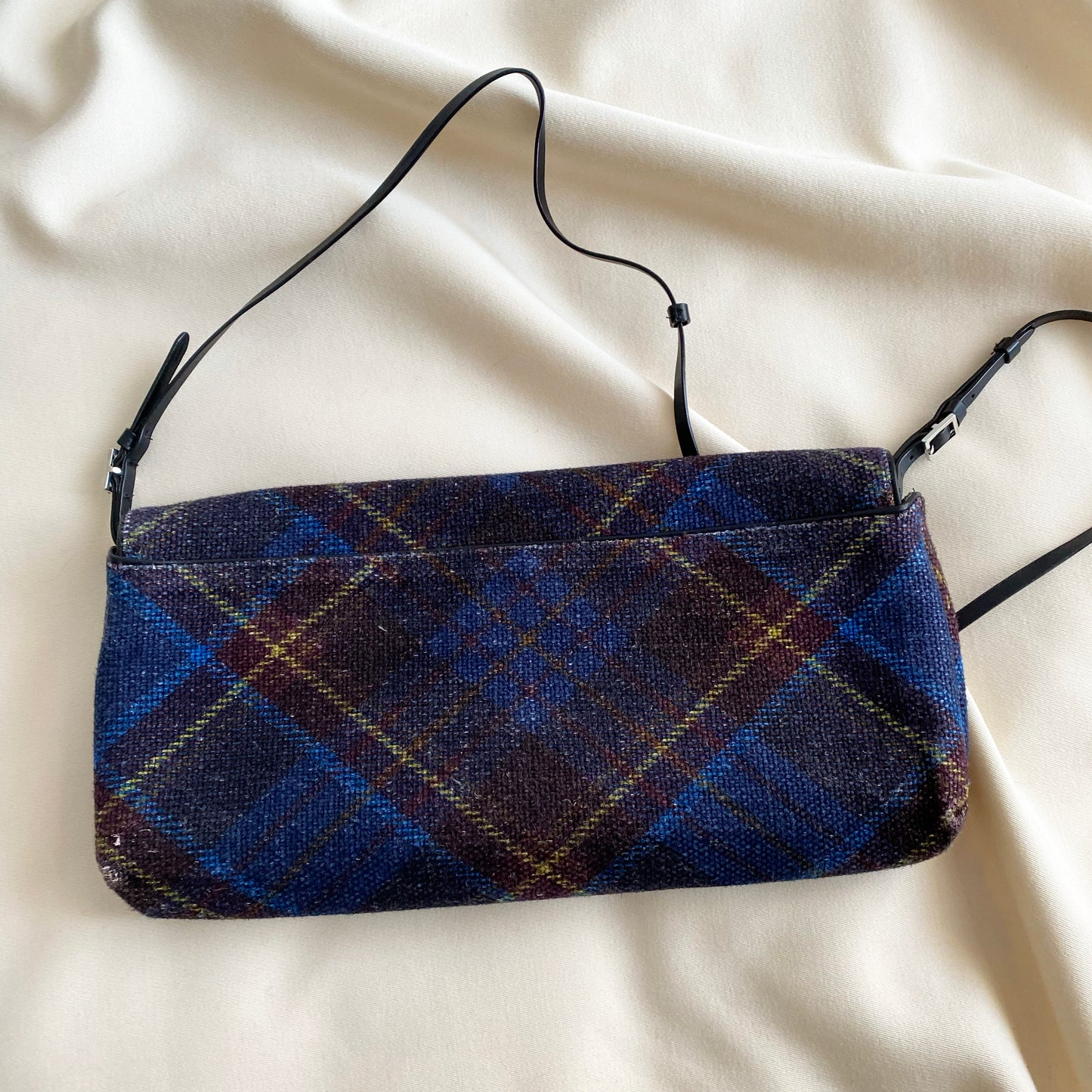 Dries Van Noten Plaid Crossbody/Clutch