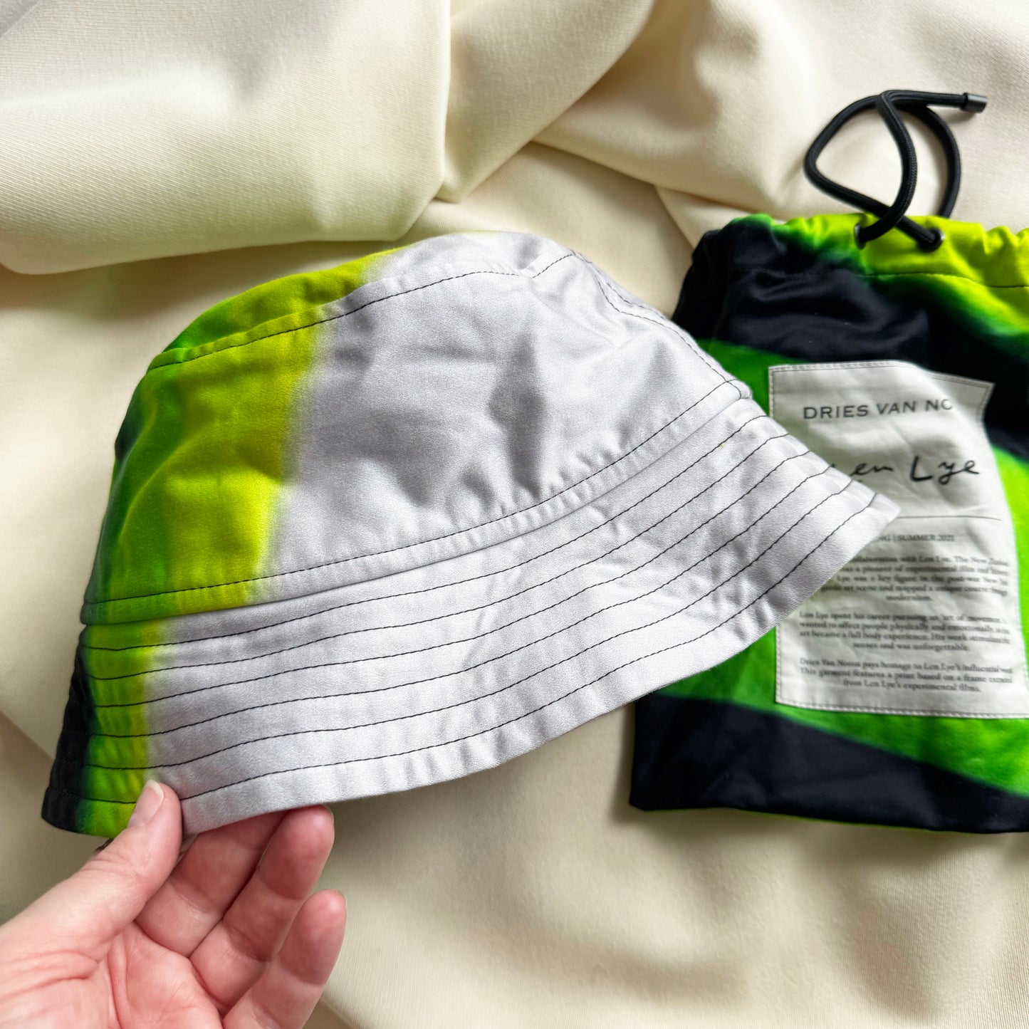 Dries Van Noten x Len Lye Bucket Hat, size XS/S (fits womens medium?)