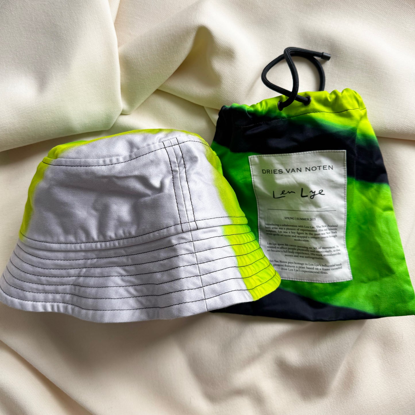 Dries Van Noten x Len Lye Bucket Hat, size XS/S (fits womens medium?)