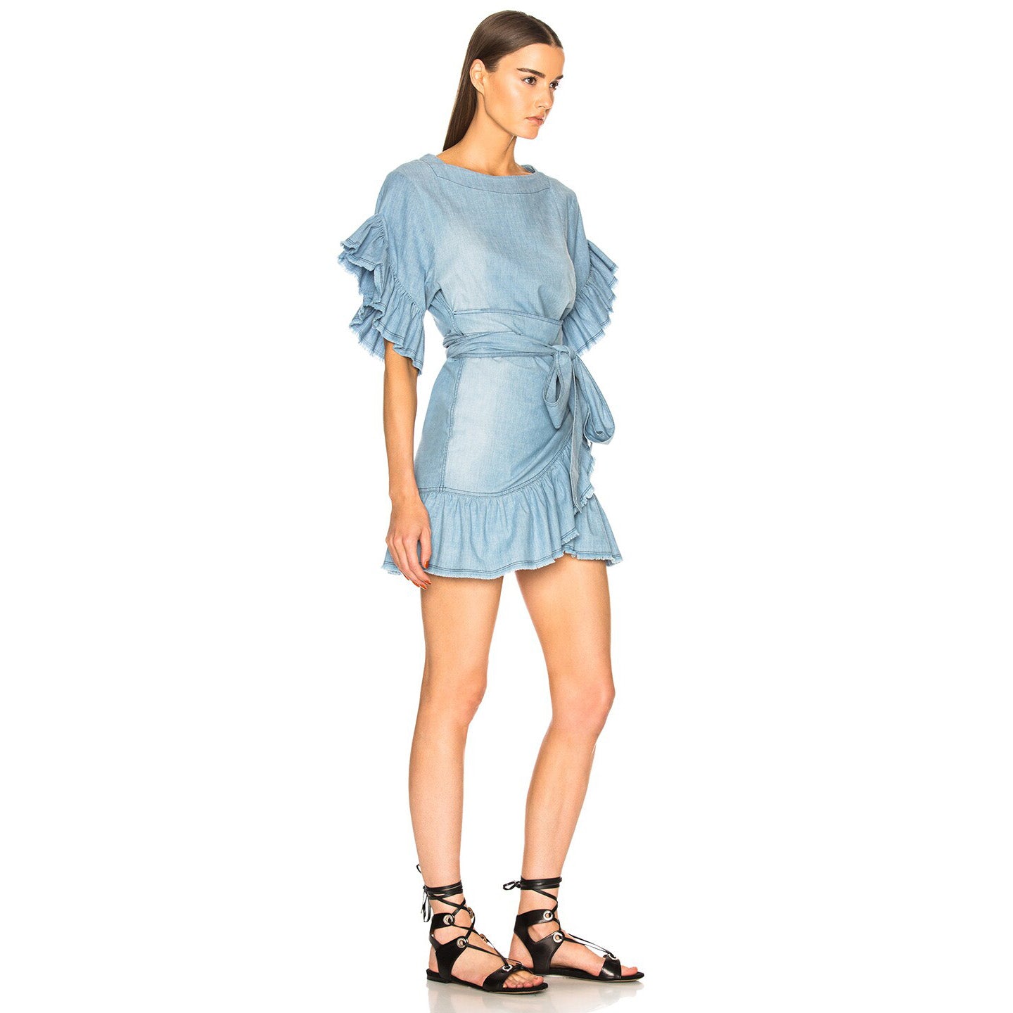 Isabel Marant Etoile "Lelicia" Chambray Dress, size 34 (XS)