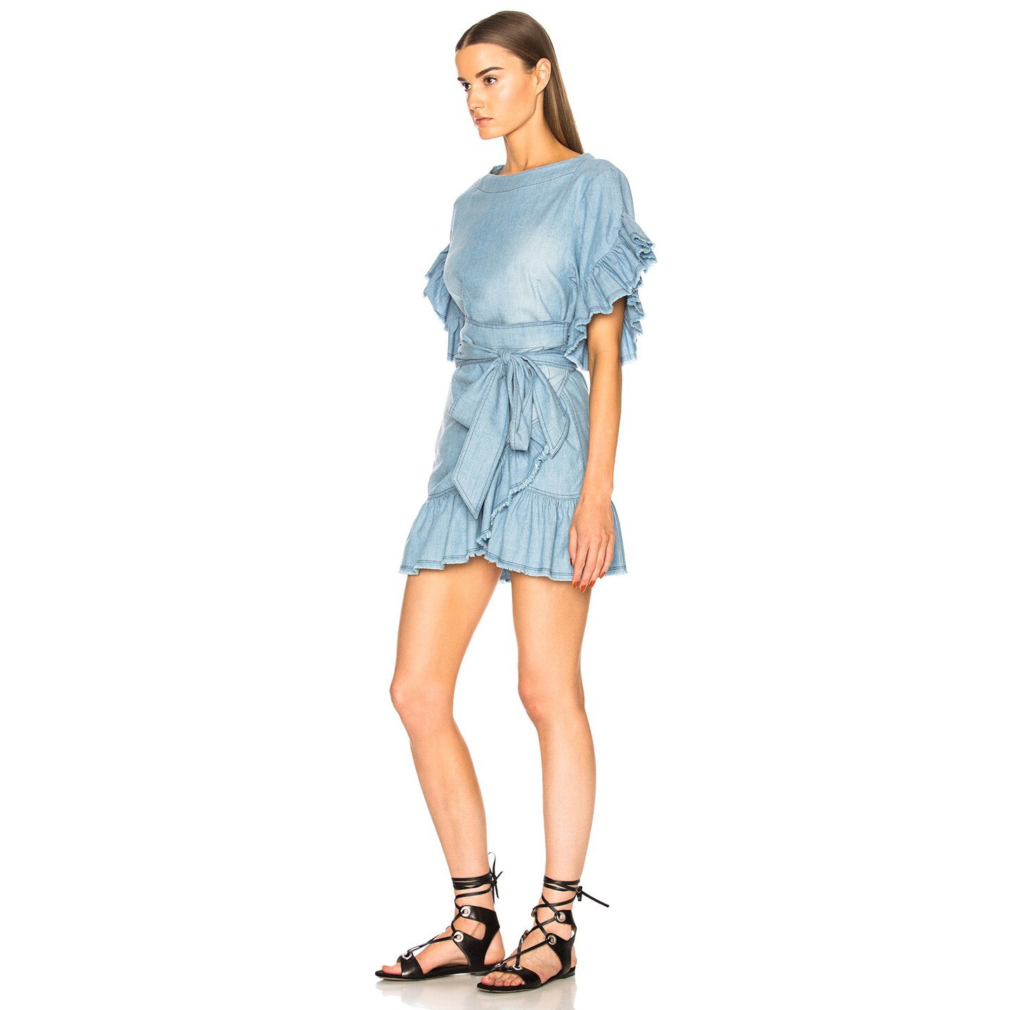 Isabel Marant Etoile "Lelicia" Chambray Dress, size 34 (XS)