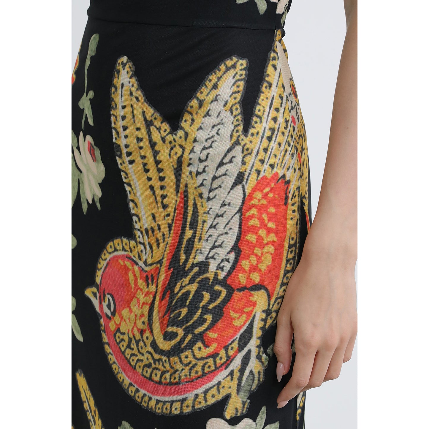 Etro Printed Jersey Maxi Dress, size 42IT (fits like US 4)
