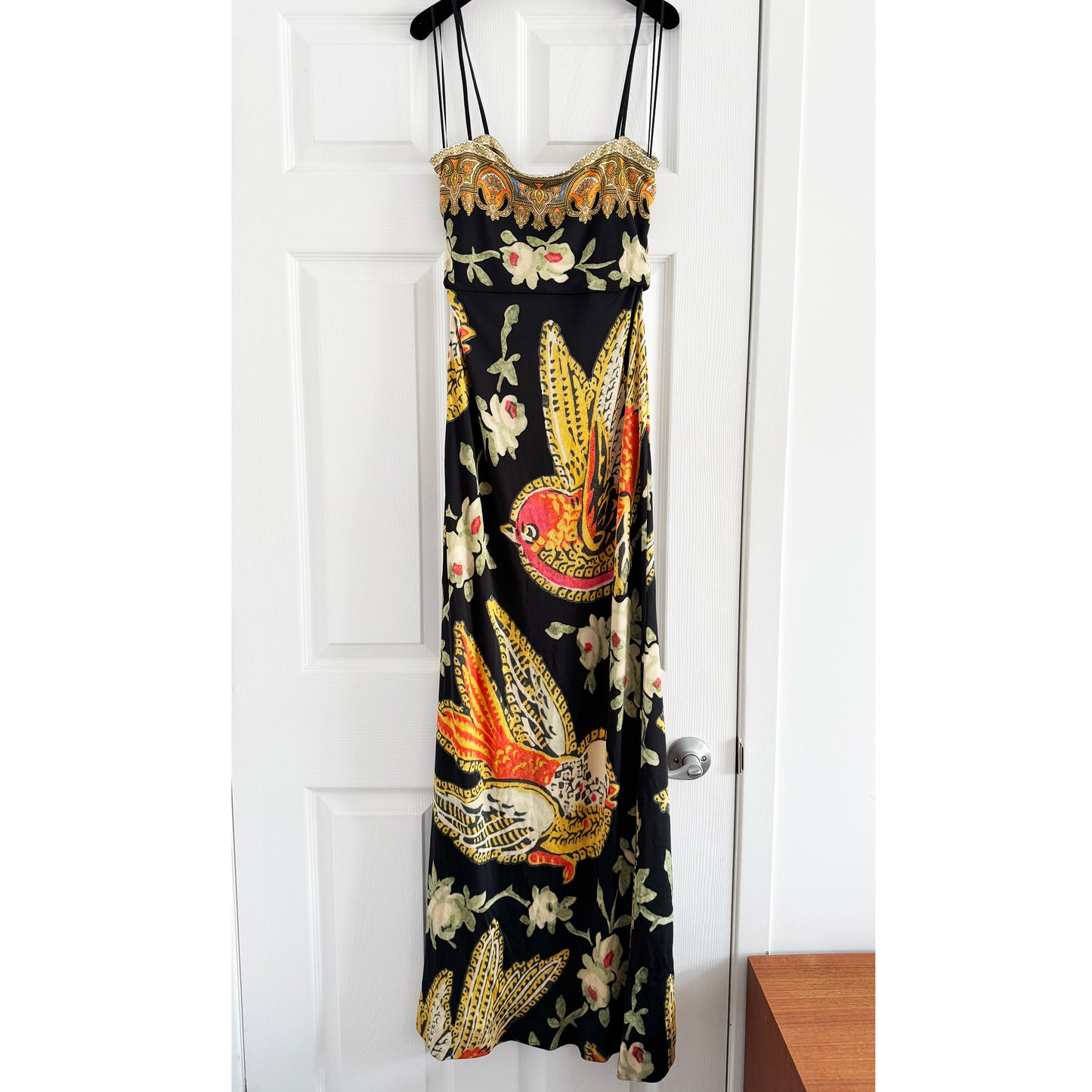 Etro Printed Jersey Maxi Dress, size 42IT (fits like US 4)