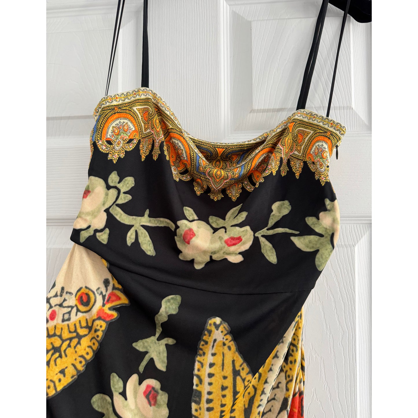 Etro Printed Jersey Maxi Dress, size 42IT (fits like US 4)