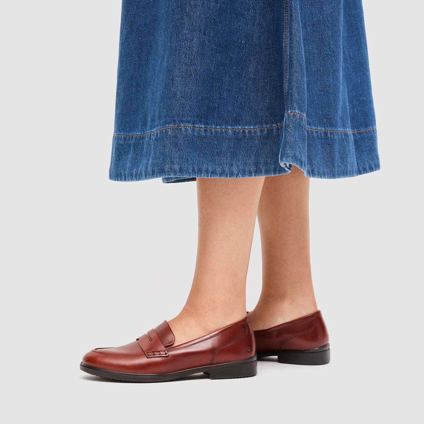 ECCO Brown Loafers, size 40 (fits like 39)